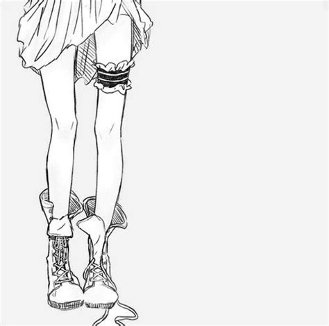 Anime Boy Legs Drawing