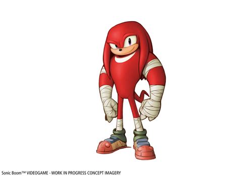 To get knuckles started, draw a large circle and a smaller oval beneath it, which will be his head and body respectively. Sonic Boom or Sonic Bust? - The Sonic Stadium