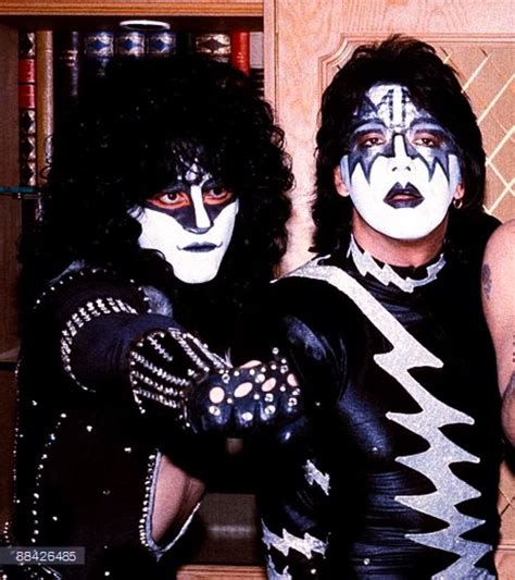 Kiss Members Eric Carr Vintage Kiss Paul Stanley Ace Frehley Kiss