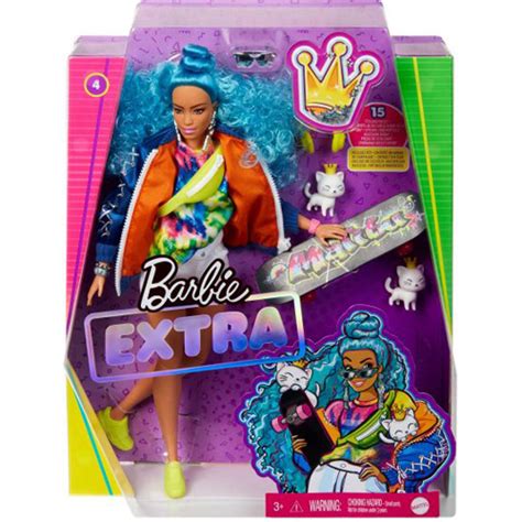 Barbie Xtra Blue Curly Hair Doll 5 Toys Toy Street Uk