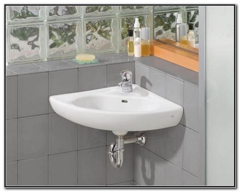 Corner Pedestal Sinks For Small Bathrooms Sink And Faucets Home