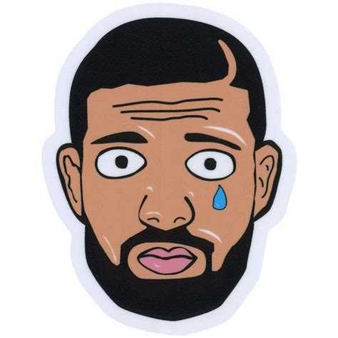 Drake Tears Sticker