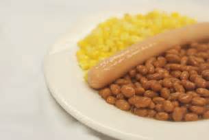 Beans provide protein and other nutrients that they cannot necessarily get from a normal meaty diet. Baked Beans & Hot Dog - Birch Stream Farms