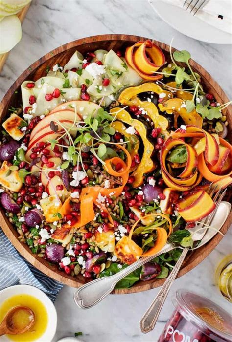 30 Winter And Fall Salad Recipes That Are Stunningly Amazing Autumn