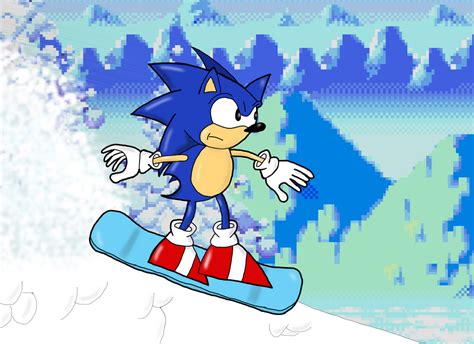 Sonic Ice Cap Zone By Thexiled On Deviantart