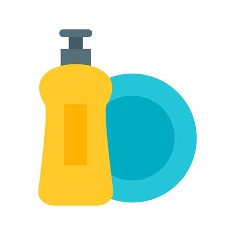 Dishwashing Soap Flat Color Icon 7317056 Vector Art At Vecteezy