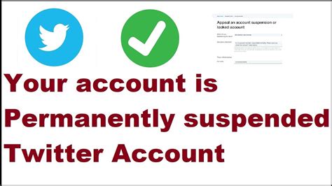 How To Fix Your Account Is Permanently Suspended Twitter Account YouTube