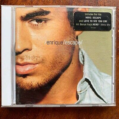 Enrique Iglesias Escape CD 2001 Rock Pop Album 606949353421 EBay