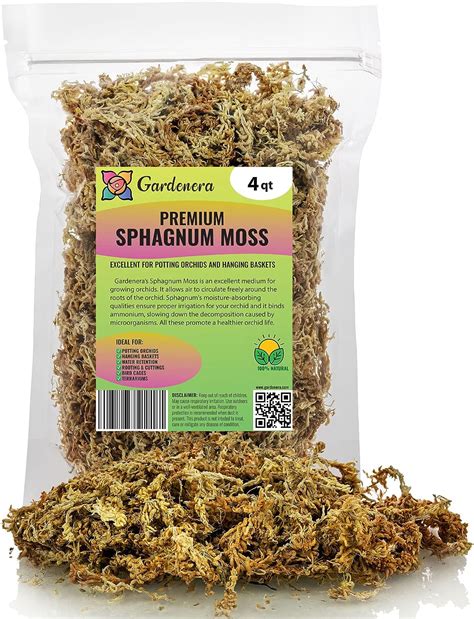 Gardenera Premium New Zealand Sphagnum Moss Organic Hand