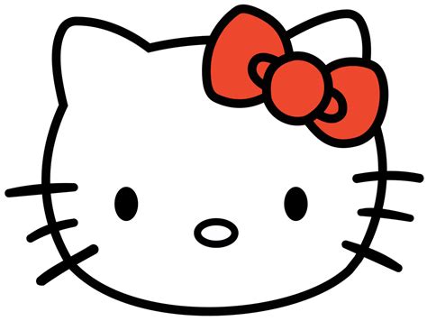 Download hello kitty svg free cut file dxf png and eps. Hello Kitty Bow Svg Template - ClipArt Best