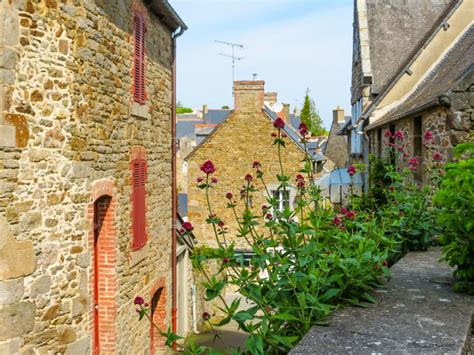 Rural Street In Brittany France Stock Image Image Of Exterior