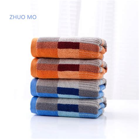 2018 High Quality 4pcs A Lot 3575cm 100 Bamboo Towels 100 Cotton