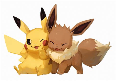 100 Cute Pikachu And Eevee Wallpapers Wallpapers Com