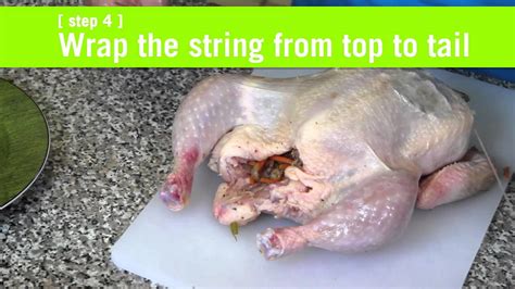 Now you need to do one of two things. How to Stuff a Whole Chicken - YouTube