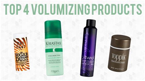 Browse the hair care section today and discover a range of offerings from popular brands. Volumizing Hair Products for Fine or Thin Hair - YouTube