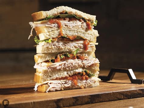 Get The Recipe Turkey Sandwich With Cranberry Mustard From Neighbors