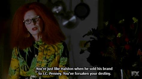 When Frances Conroy Effortlessly Rattled Off Fashion Facts American Horror Story Coven S