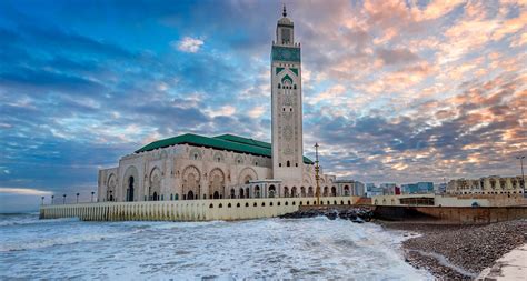 Hassan Ii Mosque Of Morocco A Royal Monument Built On Atlantic Ocean