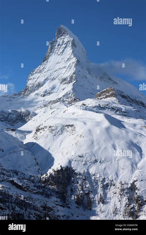 Matterhorn Zermatt Switzerland Stock Photo Alamy
