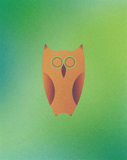 Perfect Animal Circles Logos Owl Colorful Fox