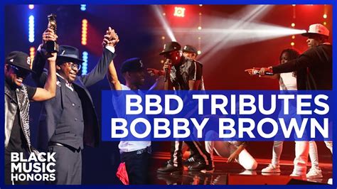 Bobby Brown Is Honored By Bell Biv Devoe Bbd Black Music Honors