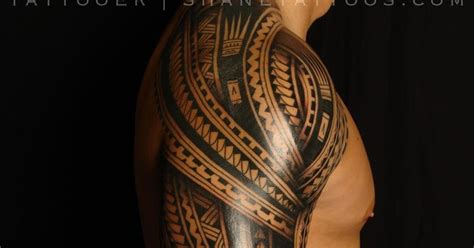 Shane Tattoos Polynesian Sleeve Tattootatau Sleeve Tattoos