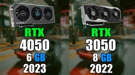 Nvidia Rtx 4050 Vs Rtx 3050 Test In 10 Games 4k Ultra Youtube