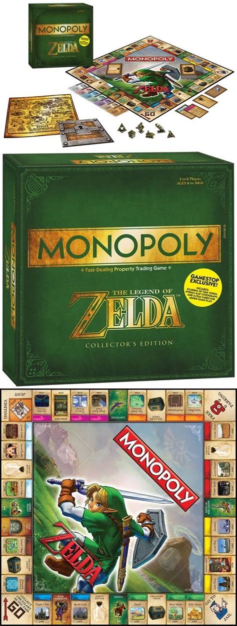The Legend Of Zelda Monopoly Legend Of Zelda Legend Zelda