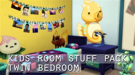 The Sims 4 Kids Room Stuff Pack Twin Bedroom Sims 4 Kids Room