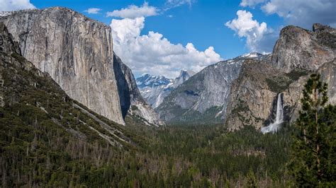 Yosemite Tunnel View [OC][1920X1080] : EarthPorn