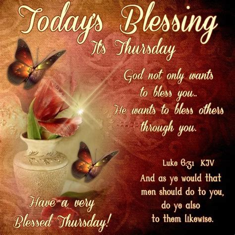 Today S Thursday Blessing Pictures Photos And Images For Facebook