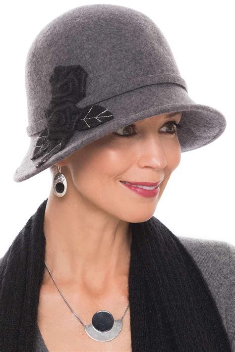Felt Stella Cloche Hat Fall And Winter Hats For Women Hats For Women