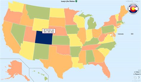 Learn The States Explore An Interactive Usa Map To Learn The States