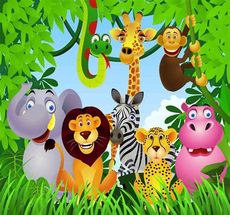 Jungle Theme Wallpaper For Kids Wallpapersafari