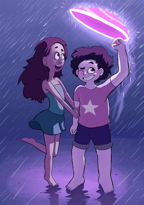 Steven And Connie Go For A Walk In The Rain By Mr Dec On Deviantart Connie Steven Universe