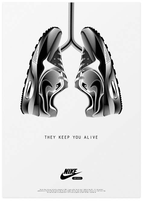 Designed By Anton Burmistrov They Keep You Alive Poster For Nike Air