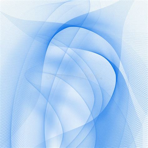 Abstract Blue Lines Stock Illustration Illustration Of Glowing 3789716