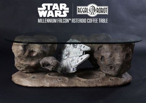 Best star wars coffee table book. Millennium Falcon Asteroid Coffee Table fit for Star Wars ...