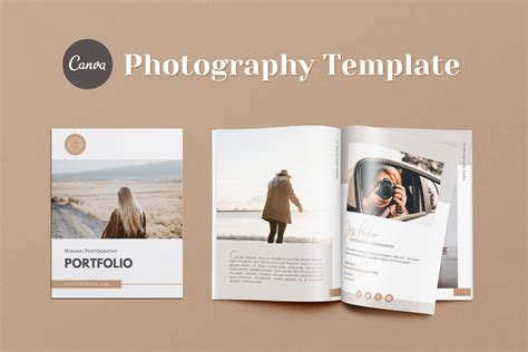 22 Pages Photography Portfolio Template Made In Canva 1057812 Canva