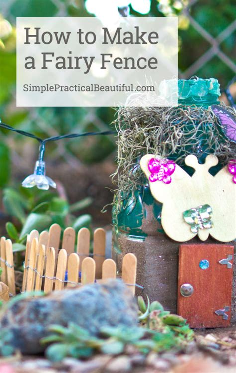 How To Make A Fairy Garden Fence Simple Practical Beautiful