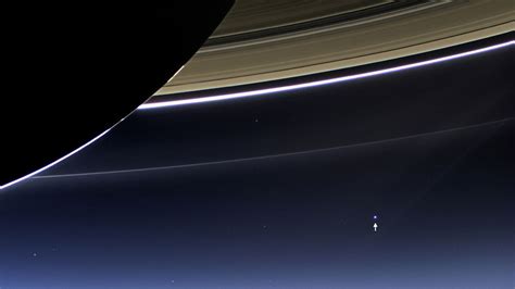 2 Nasa Spacecraft See Earth And Moon From Saturn Mercury Photos Space