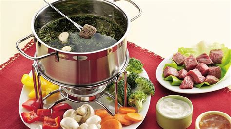 Beef And Chicken Fondue Recipe From