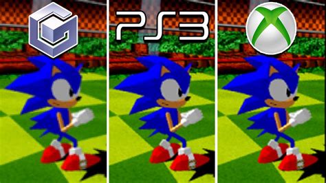 Sonic The Fighters 1996 Gamecube Vs Ps3 Vs Xbox 360 Which One Is