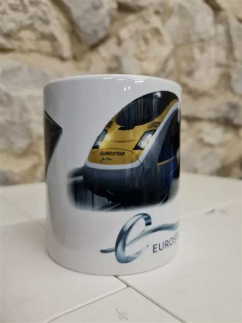 Eurostar Class 437 Train Railway Advertising Mug Cup Euro Star Tunnel