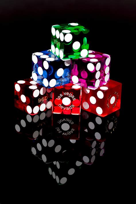 Colorful Dice Photograph By Raul Rodriguez
