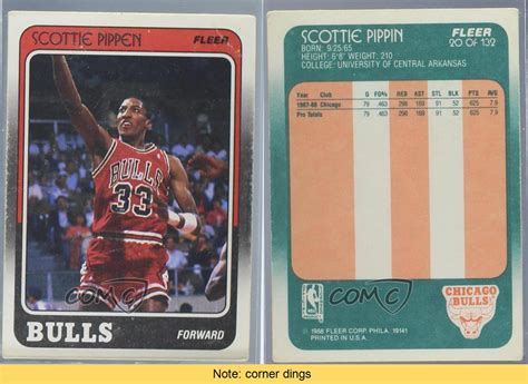 We did not find results for: 1988-89 Fleer #20 Scottie Pippen Chicago Bulls RC Rookie ...
