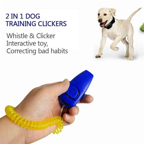 Dog Training Clickers 2 In 1 Whistle And Clicker Pet Training Tools