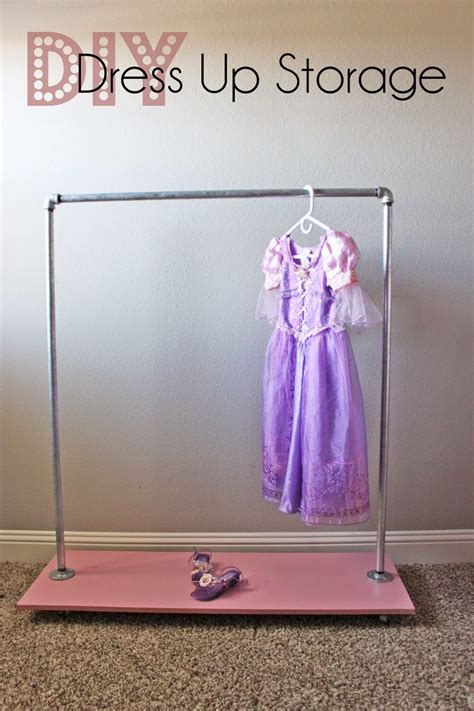 How to play casual dress up. DIY {Industrial} Dress Up Storage | Dress up storage ...
