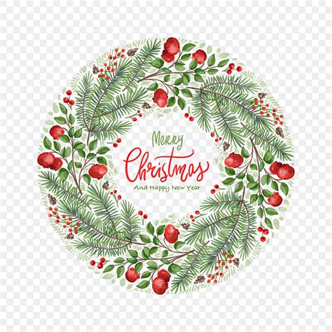 Christmas Pine Branch Png Transparent Christmas Wreath With