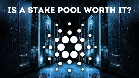 Significant profits may be generated now by investing in this project. Is A Cardano Stake Pool Worth It? ADA Passive Income ...